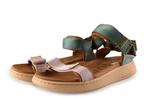 Woden Sandalen in maat 38 Groen | 10% korting, Kleding | Dames, Verzenden, Sandalen of Muiltjes, Zo goed als nieuw, Woden