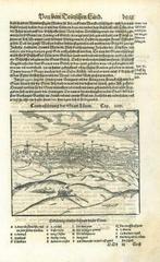 Zicht op Leuven, Antiek en Kunst, Kunst | Etsen en Gravures