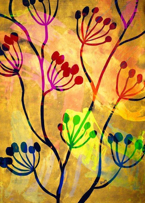 Lupo - Urban Jungle 247 - Real Gold - XXL-NO Reserve, Antiek en Kunst, Kunst | Designobjecten