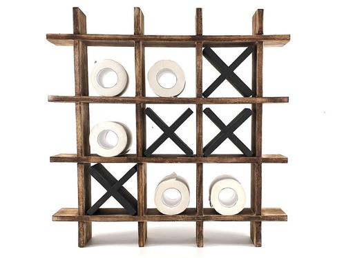 Toiletrolhouder boter kaas eieren 58x58 cm natural, Huis en Inrichting, Woonaccessoires | Wanddecoraties, Nieuw, Ophalen of Verzenden