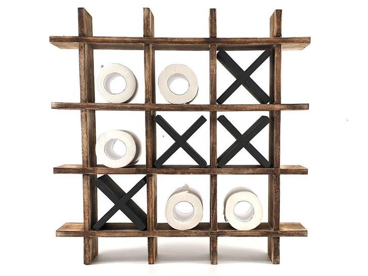 Toiletrolhouder boter kaas eieren 58x58 cm natural, Huis en Inrichting, Woonaccessoires | Wanddecoraties, Nieuw, Ophalen of Verzenden