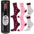 Rode wijn sokken, Kleding | Dames, Sokken en Kousen, Nieuw, Sokken en Kniesokken, Maat 35 t/m 38, Soxo