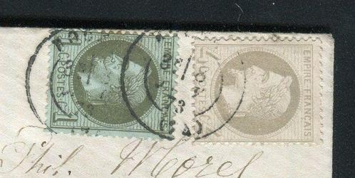 Frankrijk 1873 - Prachtige en zeldzame locale brief uit, Postzegels en Munten, Postzegels | Europa | Frankrijk