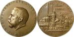 Brons medaille ohne Jahr (nach 1933) Ausbeute, Bergbau, H..., Verzenden