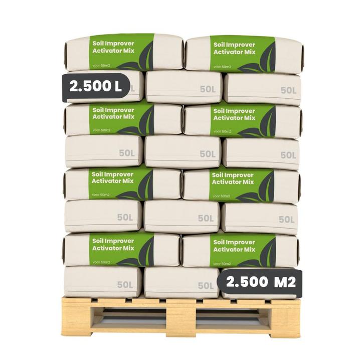 Bodemverbeteraar – Activator Mix (50x = 2500 Liter – voor, Tuin en Terras, Aarde en Mest, Mest, Verzenden