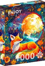 Moon Fox Puzzel (1000 stukjes) | Enjoy Puzzle - Puzzels, Verzenden, Nieuw