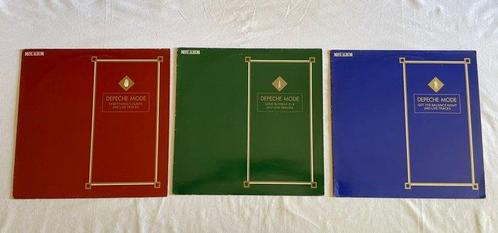 Depeche Mode - 3 x 12 Mini albums - Diverse titels -, Cd's en Dvd's, Vinyl Singles