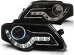 Koplampen VW Passat 3C 05 Devel eyes DRL look zwart, Auto-onderdelen, Ophalen of Verzenden, Nieuw