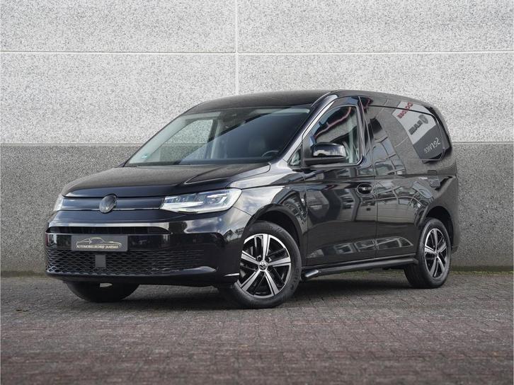 Volkswagen Caddy Cargo 2.0 TDI 75 Edition, Auto's, Bestelauto's, Lease, Zwart, Automaat, Overige kleuren, Financial lease, Leder