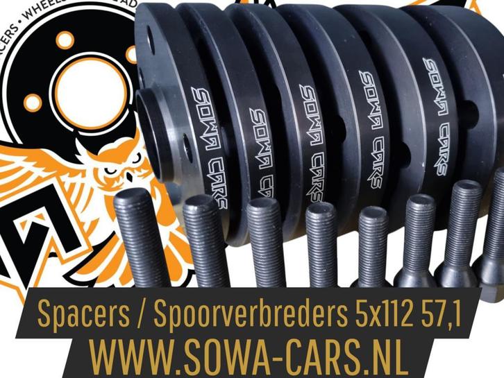Spacers VW golf 1 2 3 4 5 6 7 8 tiguan 5x112 Spoorverbreders, Auto diversen, Tuning en Styling, Ophalen of Verzenden
