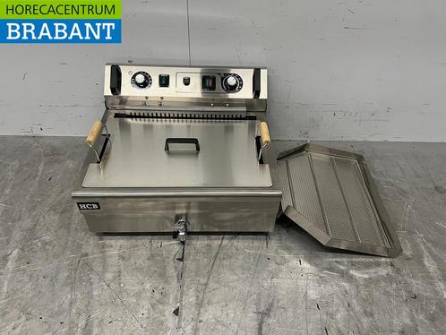 RVS Visfriteuse Oliebolfriteuse Friteuse Frituur 20 liter, Zakelijke goederen, Horeca | Keukenapparatuur, Nieuw zonder verpakking
