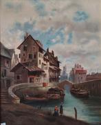 Jeann Pijiol (?) (XIX) - Paesaggio, Antiek en Kunst, Kunst | Schilderijen | Klassiek