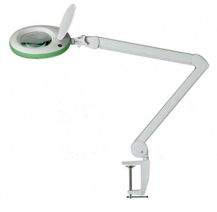 Loeplamp  125mm lens  8 dioptrie  96LED (groen), Hobby en Vrije tijd, Vergrootglazen, Loepen en Loeplampen, Loeplamp, Nieuw, Verzenden