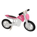 Kiddimoto Scrambler Pink White (Merken, Loopfietsen), Ophalen of Verzenden, Nieuw