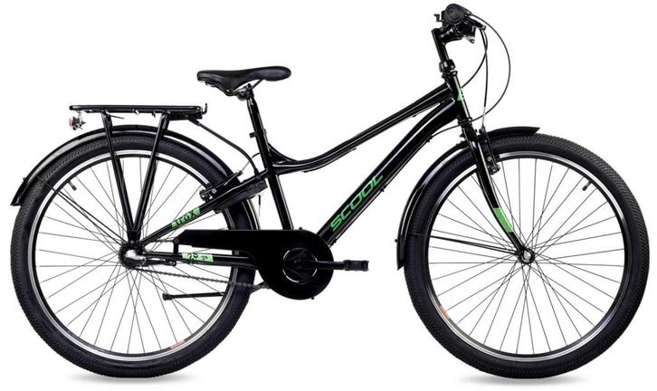 SCOOL troX 26 Black-Neon 3-Speed 10+, Fietsen en Brommers, Fietsen | Kinderfietsjes, Nieuw, Verzenden