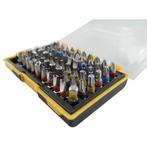 Hofftech Complete bitset - 61-delig - snelwisselhouder -..., Doe-het-zelf en Verbouw, Gereedschap | Boormachines, Ophalen of Verzenden