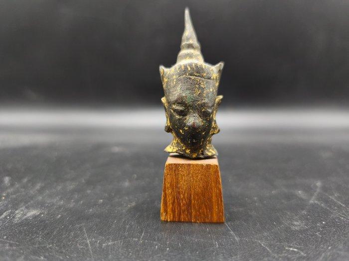Testa di budda - Brons - Thailand - 1800, Antiek en Kunst, Kunst | Niet-Westerse kunst