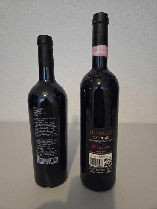 2008 Feudi di San Gregorio Serpico & 2009 Mastroberardino, Verzamelen, Wijnen