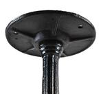 Tafelonderstel gietijzer 1 poot met 3 tenen zwart onderstel, 50 tot 100 cm, Nieuw, Ophalen of Verzenden, Overige materialen