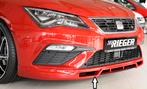 Rieger frontspoiler | Leon FR (5F) 2017-2020 (Facelift) - 3-, Verzenden, Nieuw, Seat