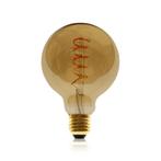 LED FILAMENT | E27 | GLOBE M | DIMBAAR | AMBER | 4W, Nieuw