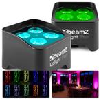 BeamZ BBP90 - Set van 2 uplighters op accu met o.a. 4x 4W LE, Muziek en Instrumenten, Licht en Laser, Verzenden, Nieuw