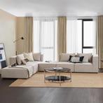 Modulaire Bank / Hoekbank Domas XXL - Beige - Stoffen bekled, Huis en Inrichting, Verzenden, Nieuw