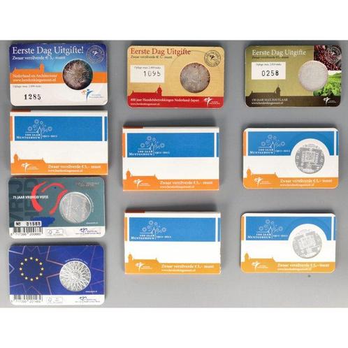 Nederland. 5 Euro 2008/2022 (10 stuks) (Zonder Minimumprijs), Postzegels en Munten, Munten | Europa | Euromunten