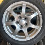 16 inch velgen set | Opel Astra H 5x110 | 205/55-16, Gebruikt, 16 inch, Banden en Velgen, Zomerbanden