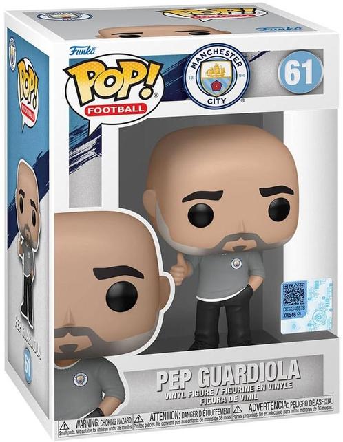 Funko Pop! - Football Manchester City Pep Guardiola #61 |, Verzamelen, Poppetjes en Figuurtjes, Nieuw, Verzenden