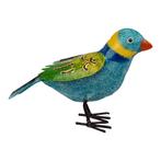 Metalen Vogel Blauw, Nieuw, Verzenden