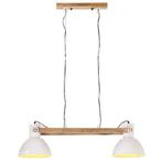 Hanglamp industrieel 25 W E27 109 cm wit (Lampen, Interieur), Huis en Inrichting, Complete inboedels, Verzenden