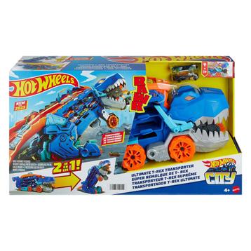 Hot Wheels City Ultimate T-Rex Transporter Speelset beschikbaar voor biedingen