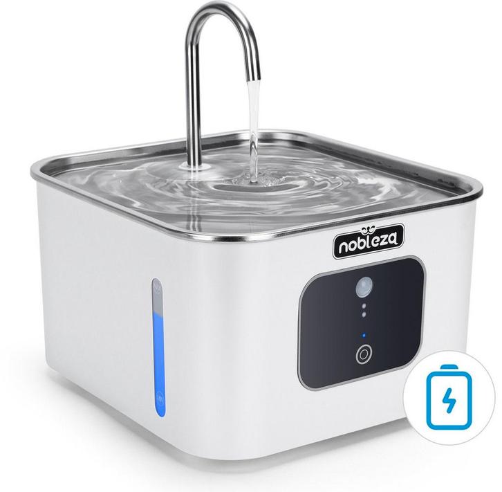 Drinkfontein Kat - Waterfontein Kat - Kattenfontein - 4L - W, Dieren en Toebehoren, Kattenvoerbakken en Drinkbakken, Zo goed als nieuw