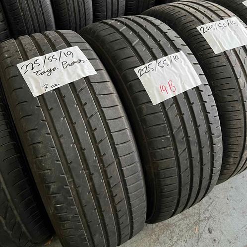 2 x Toyo Proxes 225-55-19 Zomerbanden 7mm, Auto-onderdelen, Banden en Velgen, 19 inch, Zomerbanden, 225 mm, Personenwagen, Gebruikt