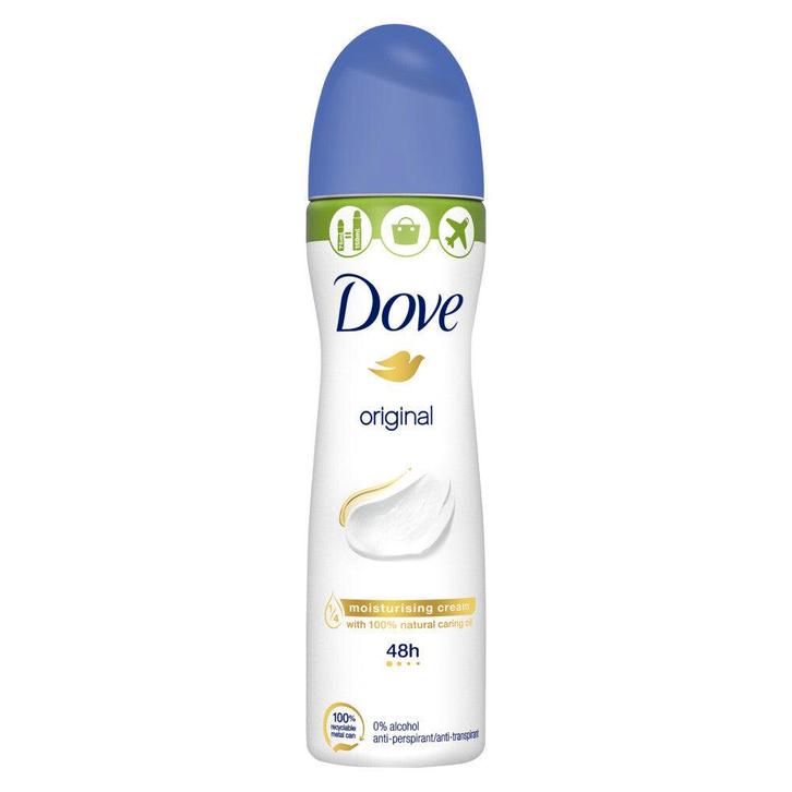 Dove Deodorant Spray Original Compressed 75 ml, Sieraden, Tassen en Uiterlijk, Uiterlijk | Lichaamsverzorging, Nieuw, Verzenden