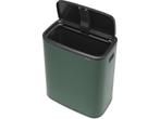 Brabantia Bo Touch Bin Prullenbak - 60 liter - Pine Green, Verzenden, Zo goed als nieuw