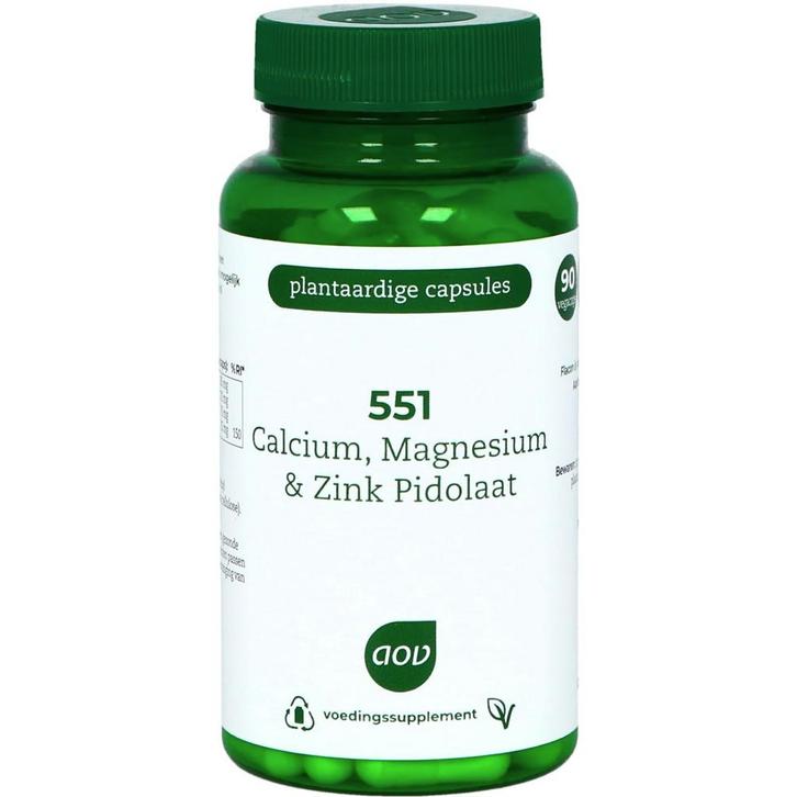 AOV 551 Calcium, Magnesium & Zink Pidolaat - 90 Vegetarische, Sport en Fitness, Gezondheidsproducten en Wellness, Verzenden
