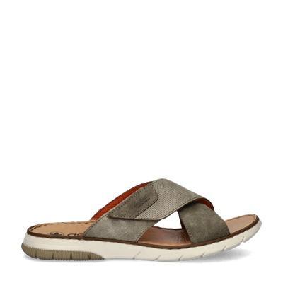Rieker slippers voor heren in het Taupe, Kleding | Heren, Schoenen, Slippers, Overige kleuren, Nieuw, Verzenden