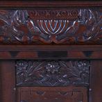 Hollands eikenhouten ndeurs wandkastje Renaissance 1650 en l, Antiek en Kunst, Antiek | Meubels | Kasten, Ophalen of Verzenden
