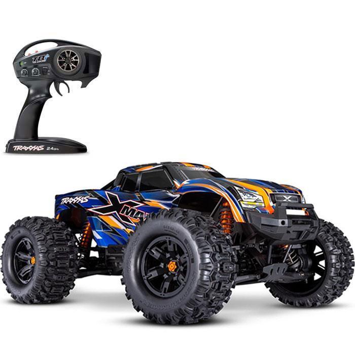 TRXXS Traxxas X-MAXX 8S groen, rood, oranje +30 Volt, Hobby en Vrije tijd, Modelbouw | Radiografisch | Auto's, Elektro, Overige schalen