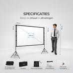 Projectiescherm met Statief 72 Inch – Lunaro projectiescherm, Ophalen of Verzenden, Zo goed als nieuw