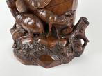 Zwarte Woud pendule - Antiek Hout - 1850-1900