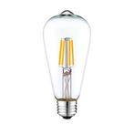 LED Filament E27 - 4 Watt - Dimbaar - 400 lumen - ST64, Nieuw, Ophalen of Verzenden, Led-lamp