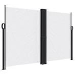 Tuinscherm uittrekbaar 160x1200cm wit | tweedekansje | 57%, Tuin en Terras, Staal, Nieuw, Ophalen of Verzenden, 200 cm of meer