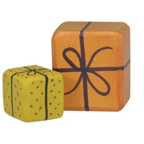 Twee cadeautjes 4,5 cm - Holztiger, Kinderen en Baby's, Speelgoed | Overig