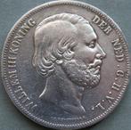 Nederland. Willem III. 2 1/2 Gulden 1852a (Zonder, Postzegels en Munten, Munten | Nederland