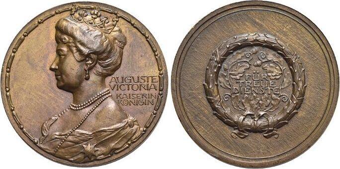 Bronze 1914 Brandenburg-Preussen Pruisen Wilhelm Ii 1888-..., Postzegels en Munten, Penningen en Medailles, Verzenden