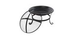 Atlanta vuurschaal zwart (Barbecue-Vuurkorf, Tuin en Terras), Tuin en Terras, Verzenden, Nieuw