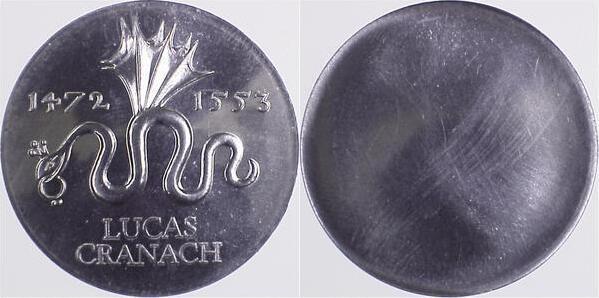 Duitsland Probe 20 Mark Cranach Ddr 1972 Aluminium Abschl..., Postzegels en Munten, Munten | Europa | Niet-Euromunten, Verzenden